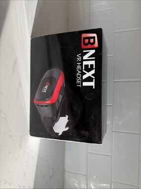 next VR Headset in Black and Red
